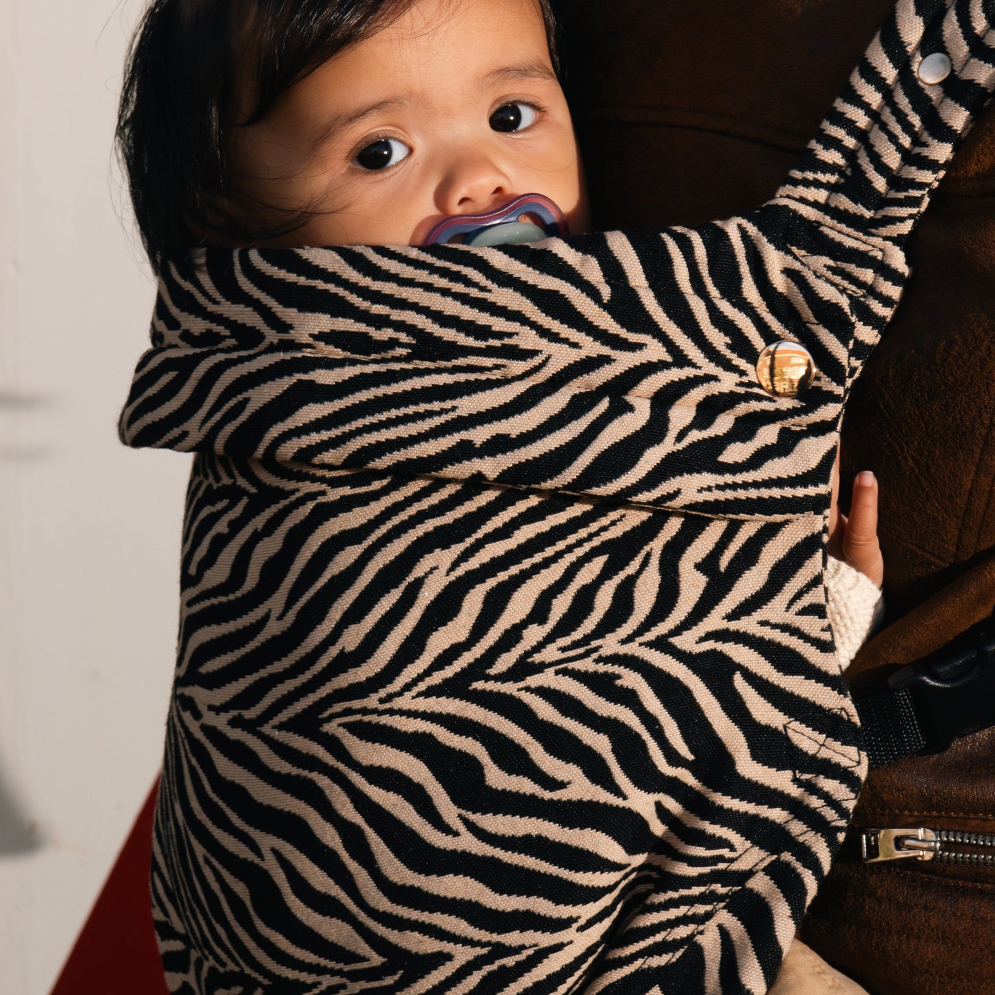 Nosítko pro miminka - Zebra Brown